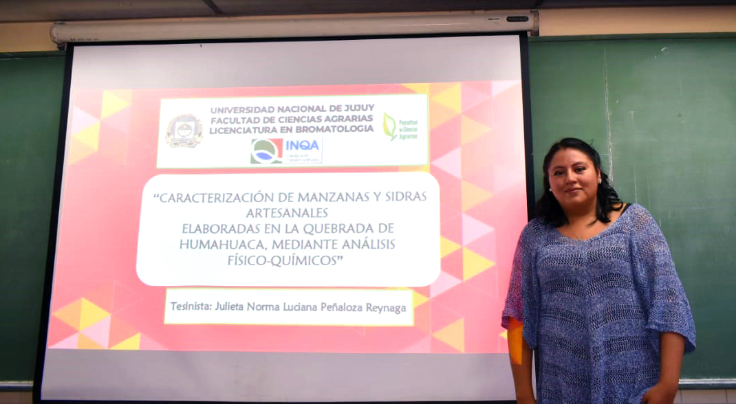 EGRESADA 2019: Licenciatura en Bromatología