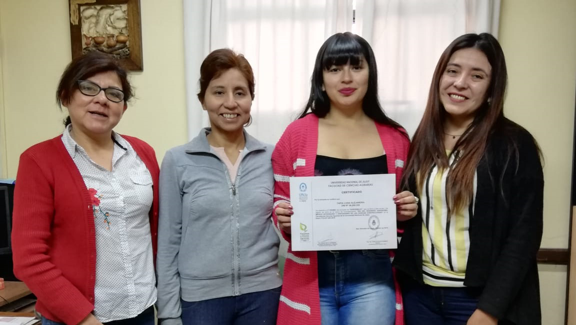 Alumna de la FCA PREMIADA EN EL concurso Nacional de registro gráfico egrafia 2019