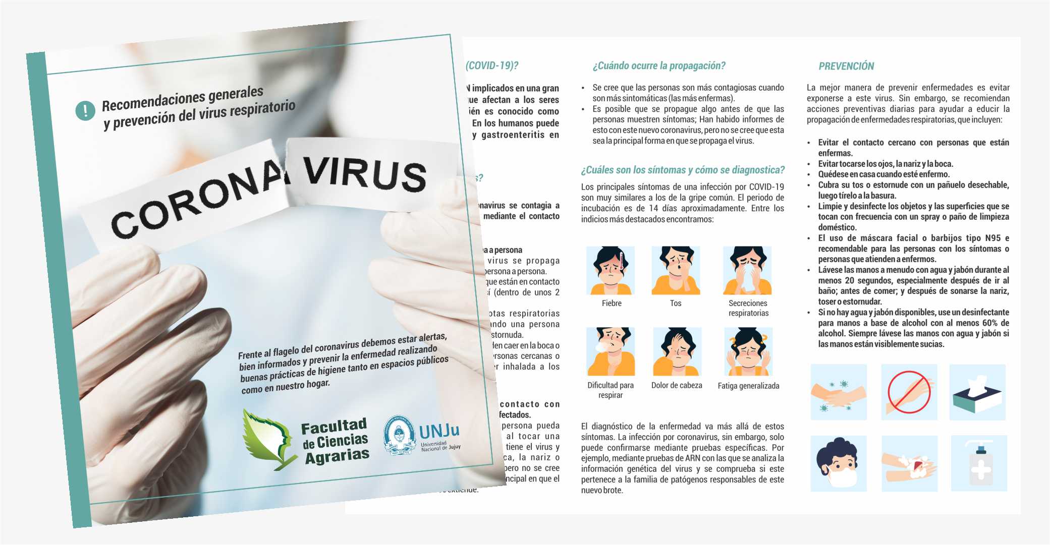 RECOMENDACIONES FRENTE AL CORONAVIRUS