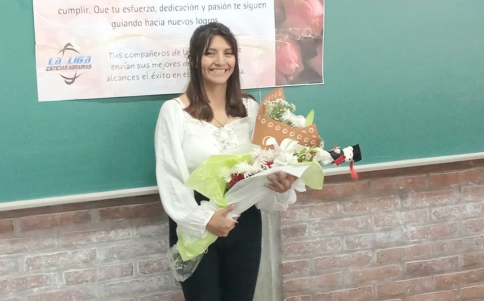 Se recibió la primera Ingeniera Agrónoma de la Sede de San Pedro de la UNJu
