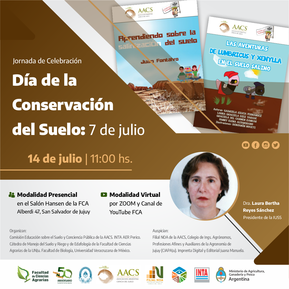 Realizarán Jornada de Celebración por el Día de la Conservación del Suelo: 7 de Julio