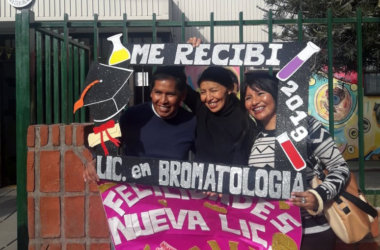 NUEVA LICENCIADA EN BROMATOLOGÍA: SILVIA BRAJEDA