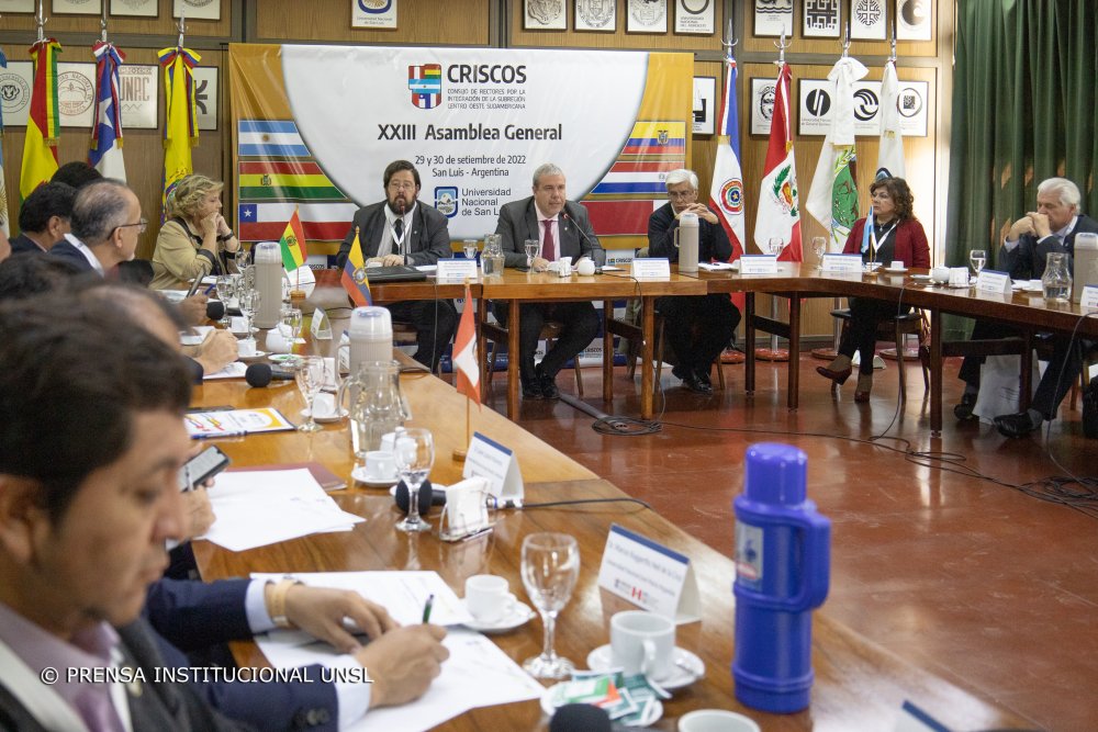 La UNJu participa de la Asamblea del CRISCOS