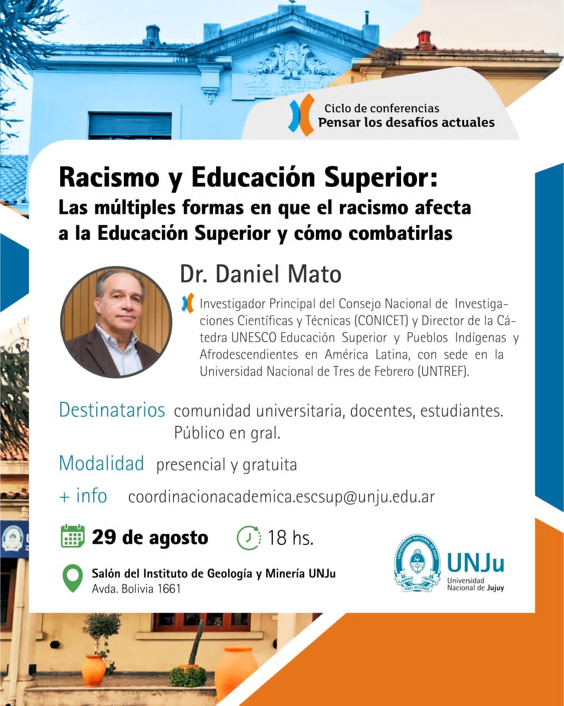 El Racismo y la Educación Superior como ejes de debate