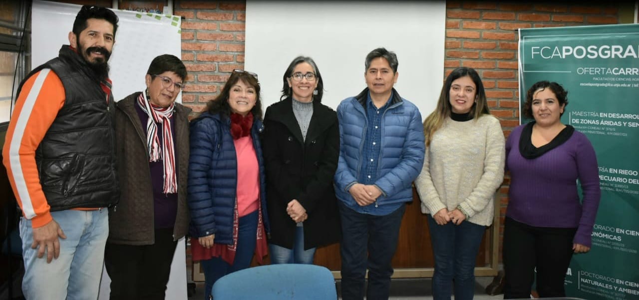 Destacado docente de la Universidad Mayor de San Simón se reunió con referentes de Posgrado en Agrarias de la UNJu