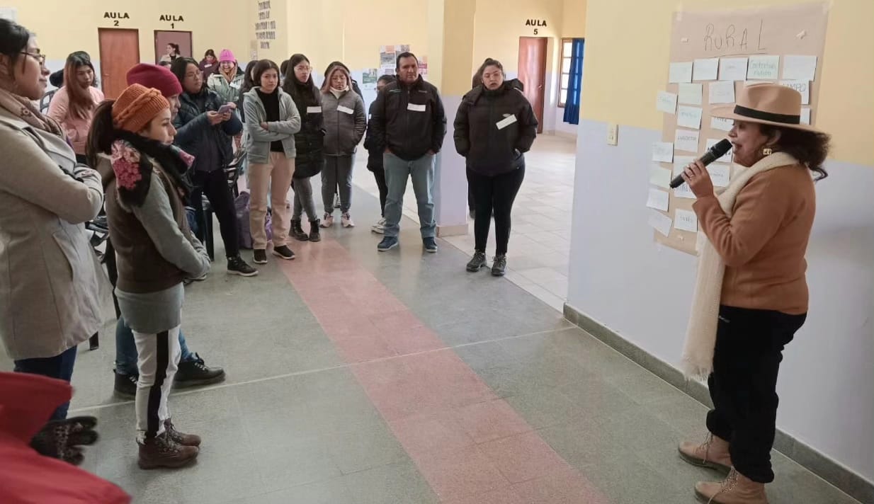 Iniciaron en Abra Pampa actividades presenciales de la cohorte 2024 de la Licenciatura en Desarrollo Rural