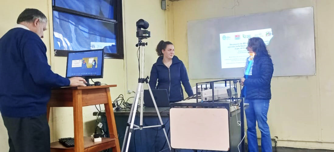 Estudiante francesa presentó Trabajo sobre sistemas de producción quebradeños