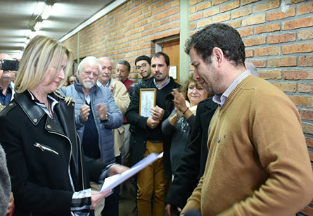 Homenaje y Reconocimiento al Ing. Agr. Mg. Luis "Yai" Buitrago, docente de la FCA