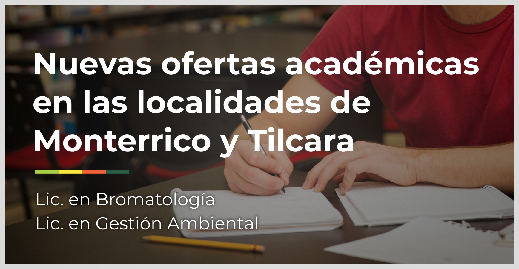 Brindarán Gestión Ambiental en Monterrico y Bromatología en Tilcara