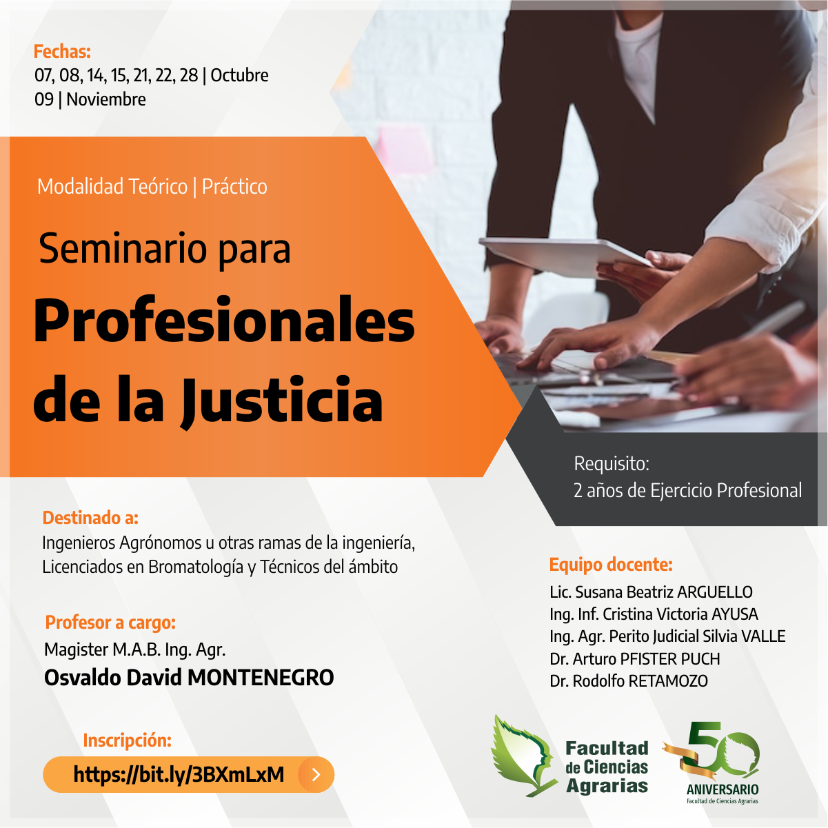 Brindarán Seminario para profesionales auxiliares de la Justicia